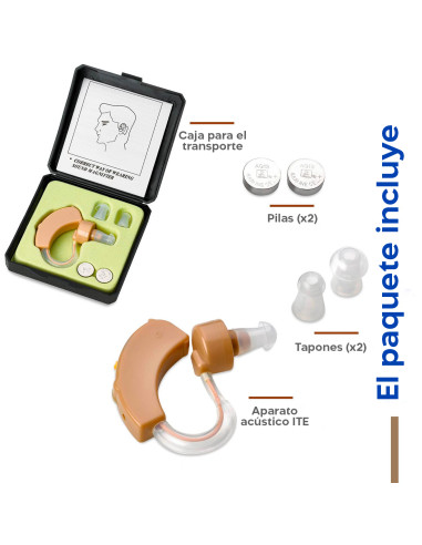 Set 2 uds Mini audífono amplificador de...