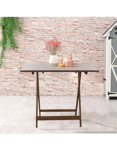 Mesa de Jardín en Madera Formica 60x90 F2011...