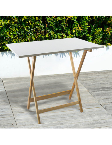Mesa de Jardín en Madera Formica 60x90 F2147...