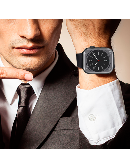 Smartwatch Promax Big Serie 9 Silicona Pantalla 2.1" Mensajes y Aplicaciones