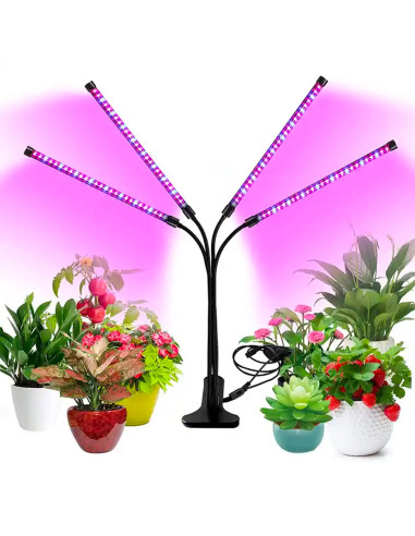 Lámpara LED Cultivo Plantas Iluminación Indoor...