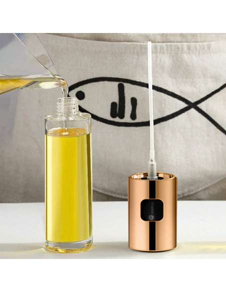 Dispensador Aceite en Spray Nebulizador 100 ml de Vidrio para Freidora de Aire