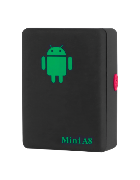 Mini localizador GPS de bolsillo con tarjeta GPRS GSM SIM, antirrobo portátil