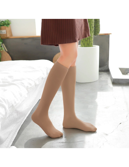 Pack calcetines Térmicos Invernales Pantorrilla Unisex Cálidos y de Talla Única