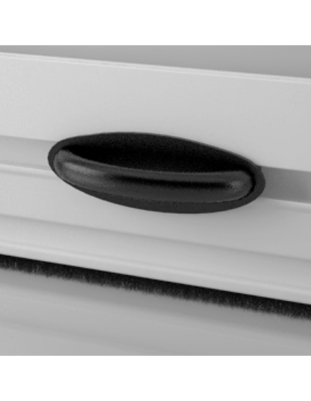 Mosquitera enrollable 120x170cm Reducible Kit para Ventana y Marco de Aluminio