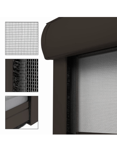 Mosquitera enrollable 140x170 cm Reducible Kit...