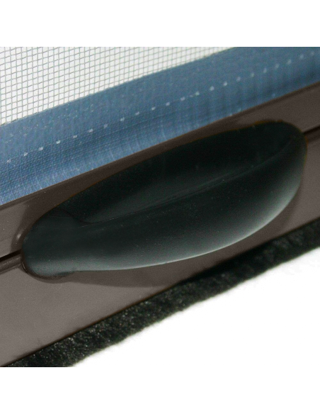 Mosquitera enrollable 140x170 cm Reducible Kit para Ventana y Marco de Aluminio