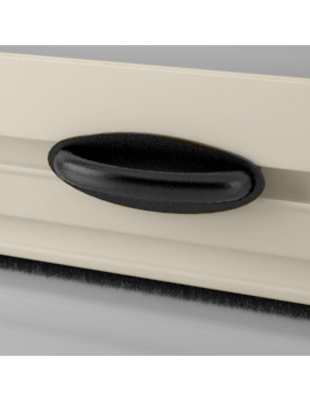 Mosquitera enrollable 140x170 cm Reducible Kit para Ventana y Marco de Aluminio