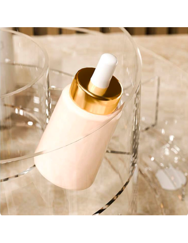 Organizador maquillaje transparente Contenedor...