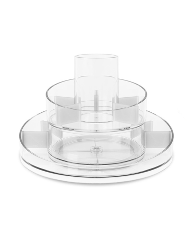 Organizador maquillaje transparente Contenedor...