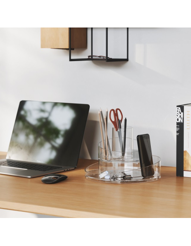 Organizador maquillaje transparente Contenedor...