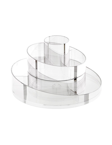 Organizador maquillaje transparente Contenedor...