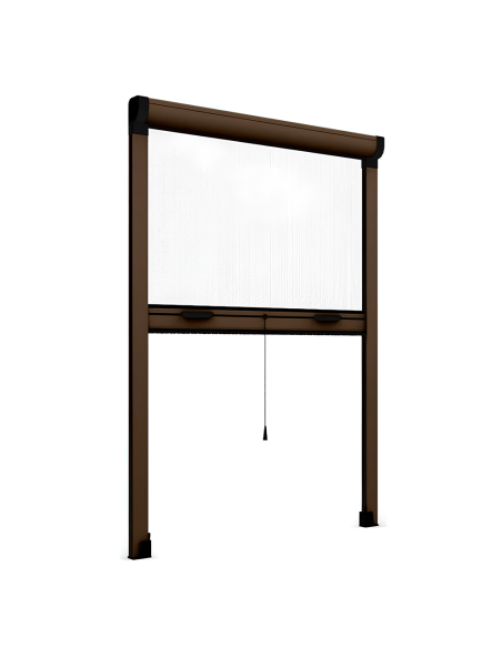 Mosquitera Enrollable 160X170 Kit Reducible para Ventana con Marco de Aluminio