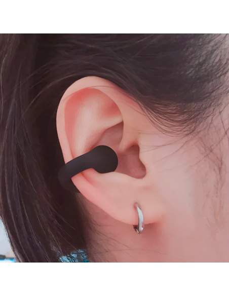 Auriculares inalámbricos Bluetooth Recargables Conducción Ósea Clip para Oreja