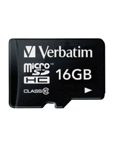 Tarjeta de memoria micro SD VERBATIM MicroSDHC Clase 10...
