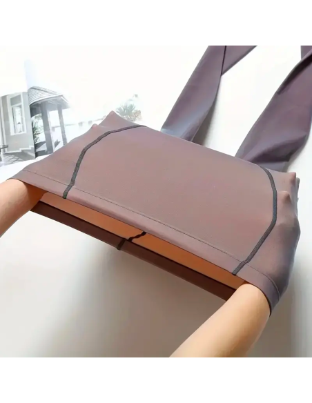 Mallas térmicas de invierno con efecto transparente de medias para mujer 180 den