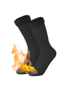 Conjunto de 2 Pares de Calcetines Térmicos Invernales Unisex, Talla Única