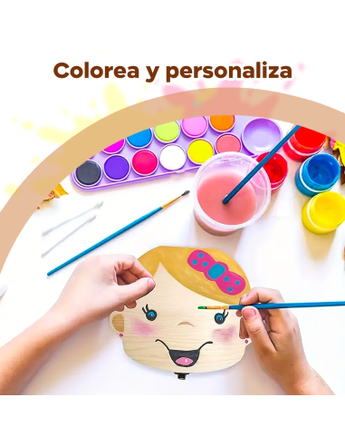 4221 Cajita de madera para guardar los dientes...