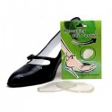 Plantilla de gel masaje tacones transparente autoadhesiva