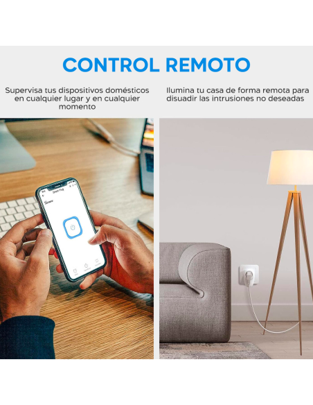 Enchufe Inteligente SONOFF S26 Wi-Fi para iOS y Android en Red Doméstica