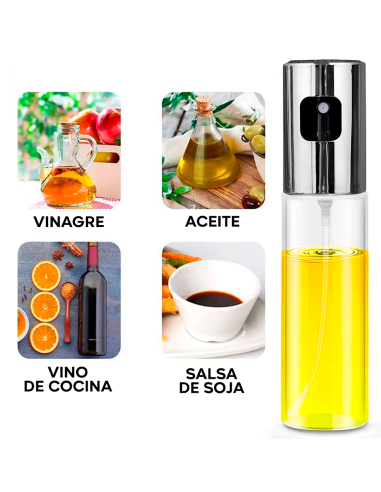 Dispensador Aceite en Spray Nebulizador 100 ml...