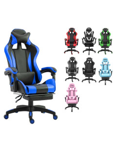 Silla de oficina para juegos AZRACE ecopiel con...