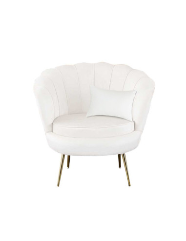 Sillón concha SOFIA terciopelo sala de estar...