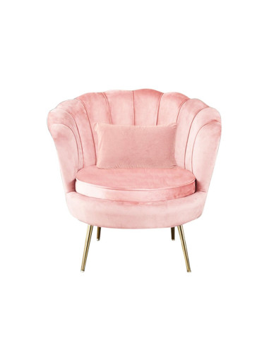 Sillón concha SOFIA terciopelo sala de estar...