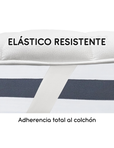 Cubrecolchón para Cama Doble 165x200 Microfibra...