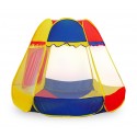 Tienda de campaña en forma de castillo con estampado de Tiovivo (105 x 125 cm) - Juego infantil de la LÍNEA CIGIOKI  Tienda de campaña en forma de castillo con estampado de Tiovivo (105 x 125 cm) - Juego infantil de la LÍNEA CIGIOKI