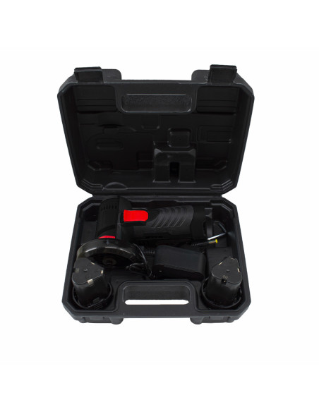 Mini Amoladora Inalámbrica Flex con Doble Batería 12V 76MM 19500RPM y Maletín