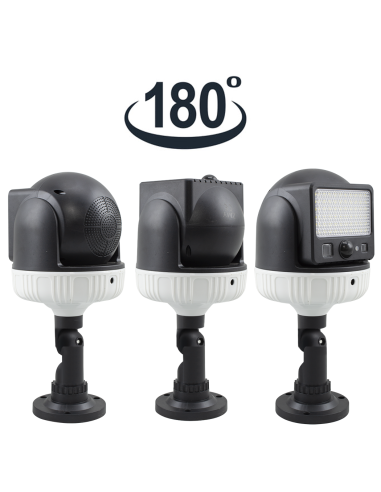 Lámpara Solar Recargable con Panel Solar,...