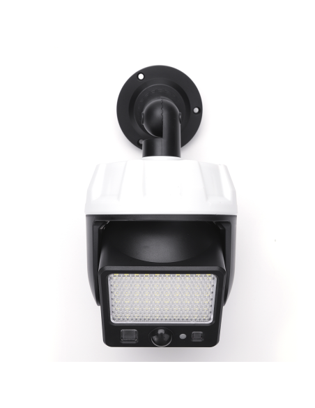 Lámpara Solar Recargable con Panel Solar, Sensor de Movimiento y Control Remoto