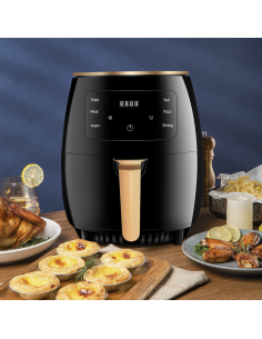 Freidora de Aire 200°C Capacidad 8L Potencia 1400W con... 2