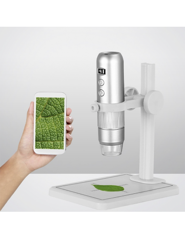 Microscopio electrónico digital Wi-Fi Q-XW06...