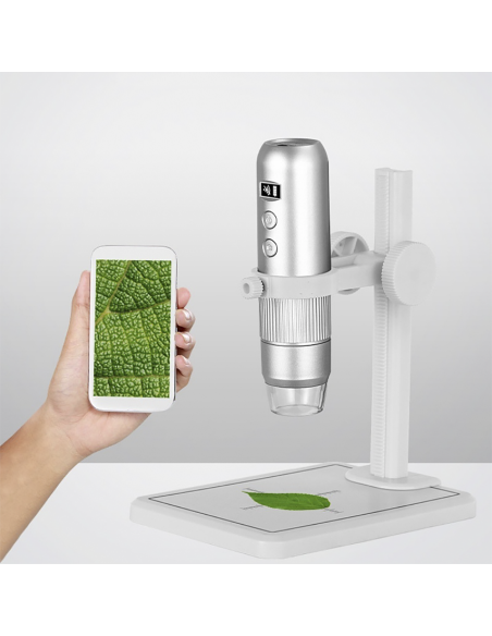Microscopio electrónico digital Wi-Fi Q-XW06 50x 1000x Ampliación portátil