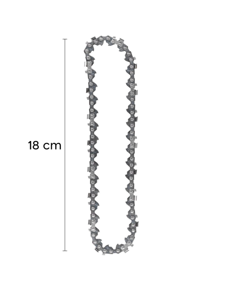 Cadena de Repuesto para Mini Motosierra Eléctrica a Batería Cadena de 4"
