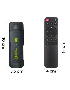 TV Stick Android Ultra HD conexión Wi-Fi y control remoto... 2