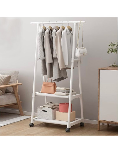 Perchero para ropa estantes almacenamiento...