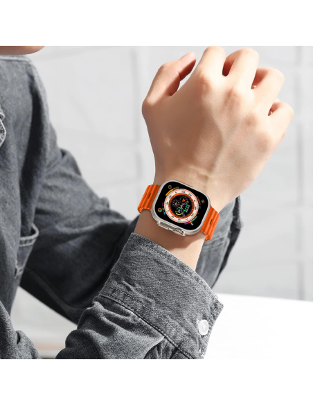 Smartwatch S9 Ultra 49mm Correa de Silicona Reloj Digital Podómetro