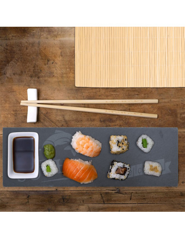 Set Sushi 2 Prs Kit de 10 pz Estera de Bambú...