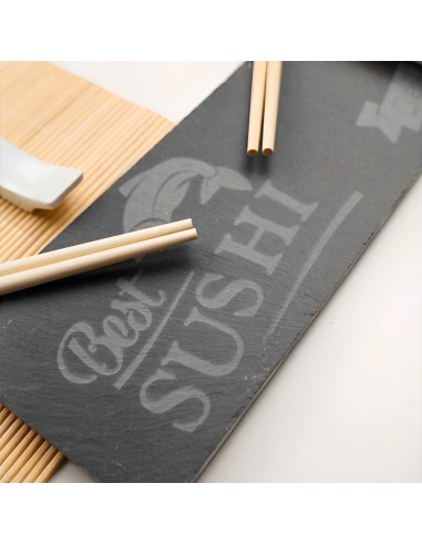 Set Sushi 2 Prs Kit de 10 pz Estera de Bambú...