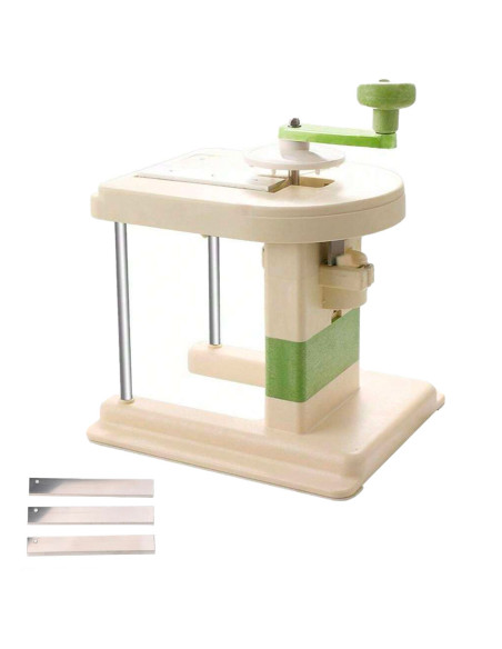 Triturador Rotativo Multifunción de Col Rallador de Verduras Manual de Acero