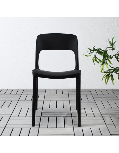 Pack 4 Sillas STYLE Polipropileno Diseño Moderno Apilables Hogar Bar Restaurante