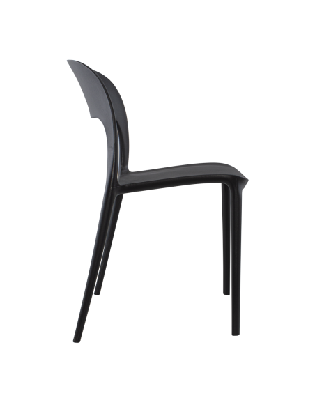 Pack 6 Sillas STYLE Polipropileno Diseño Moderno Apilables Hogar Bar Restaurante