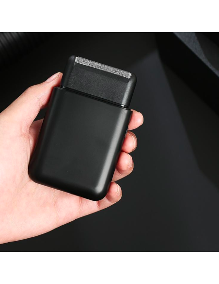 Maquinilla de Barba y Patillas Recargable USB y Portátil con Cabezal de Repuesto