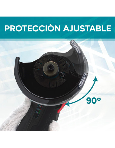 Mini Amoladora Inalámbrica Flex con Doble...