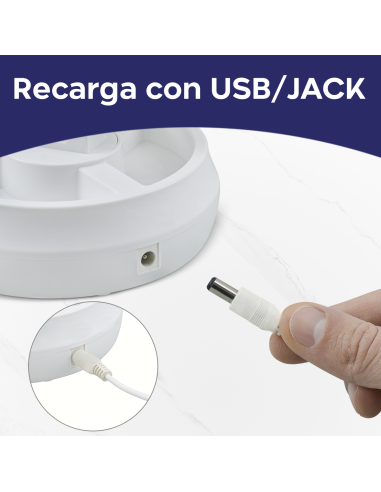 Espejo Cosmético Retroiluminado con LED de...