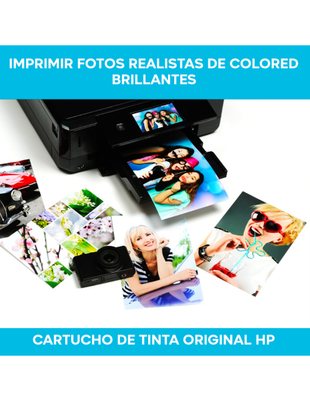 Cartucho HP 301XL CH564EE Tricolor de 330 Páginas Compatible con Impresoras HP
