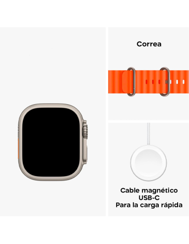 Smartwatch S9 Ultra 49mm Correa de Silicona...